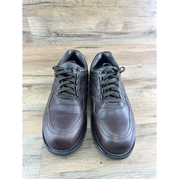 Drew Vibram MenSz 10.5N Leather Walking Shoes Keith Anti Impact Lace Up …