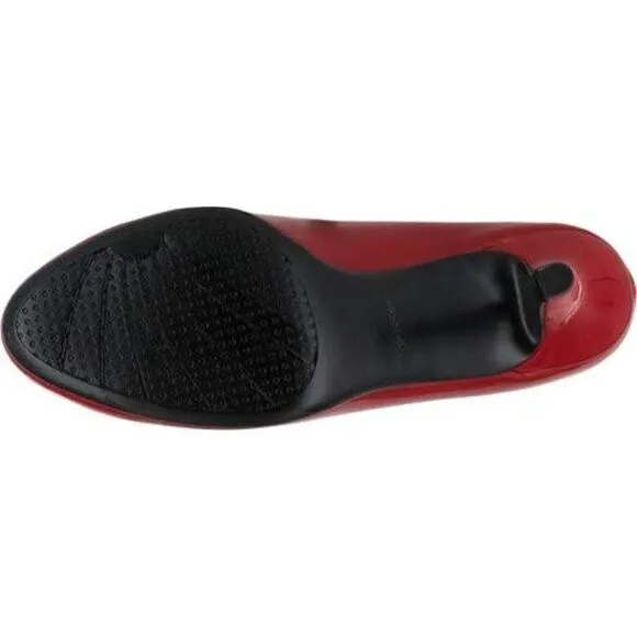 Easy Street 40-8305 Women's Passion Sandal, Bright Red Patent - 11 WW