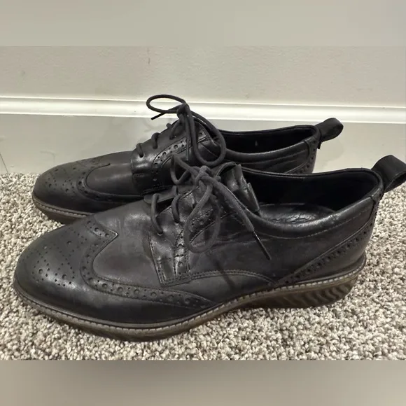 ECCO Phorene ST1 hybrid Oxford dress shoes, men's size 8