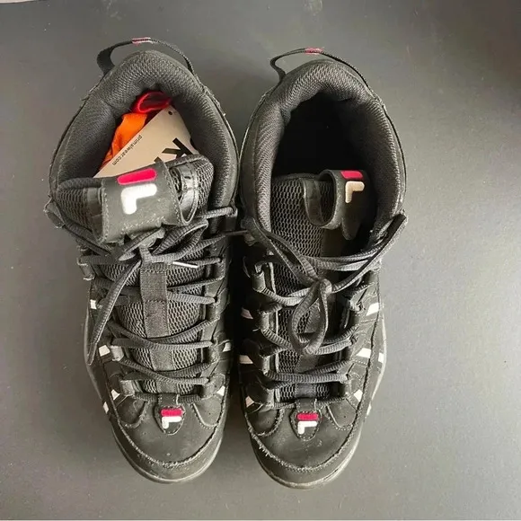 Fila Men's Spaghetti Hightop Basketball Shoes Sneakers Size 10.5