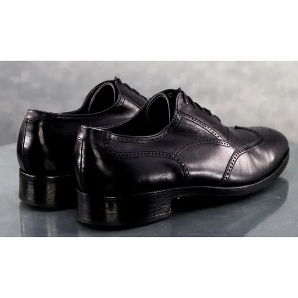 Florsheim Royal Imperial Men's Wingtip Brogue Dress Shoes Size 9 C Black 857468