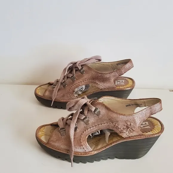 Fly London lace-up sandals