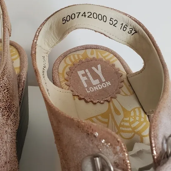 Fly London lace-up sandals