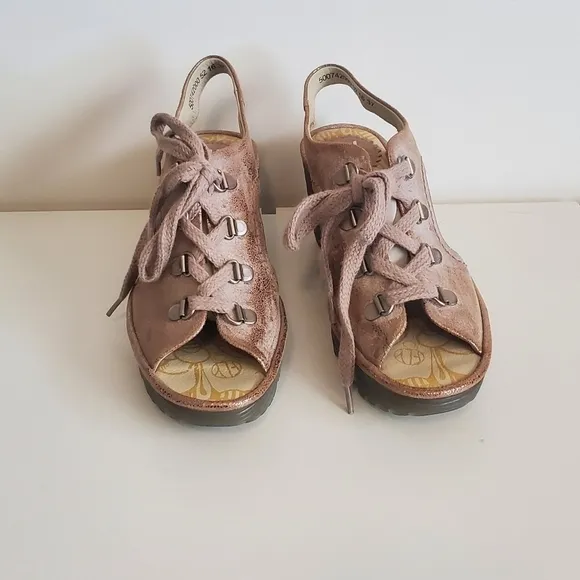Fly London lace-up sandals