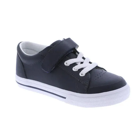 FootMates Reese V103-415 Sneaker Toddler US 13 Navy Leather Walking Shoes FZP417