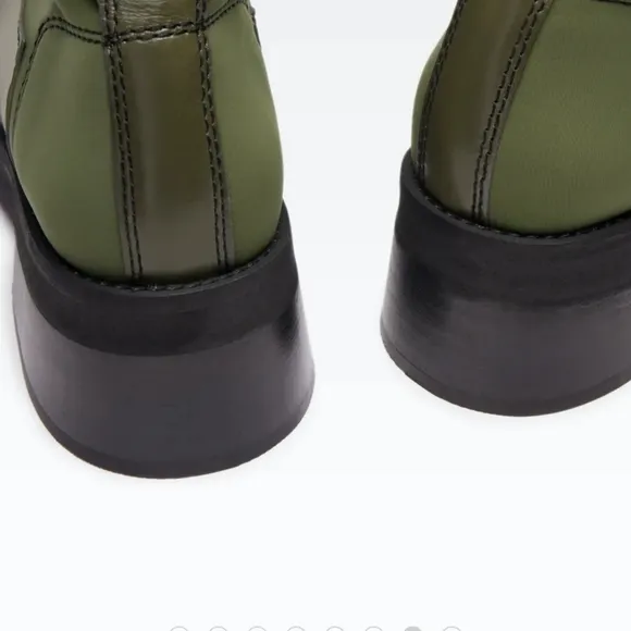 Free People × E8 BY MIISTA Doris Khaki Boots