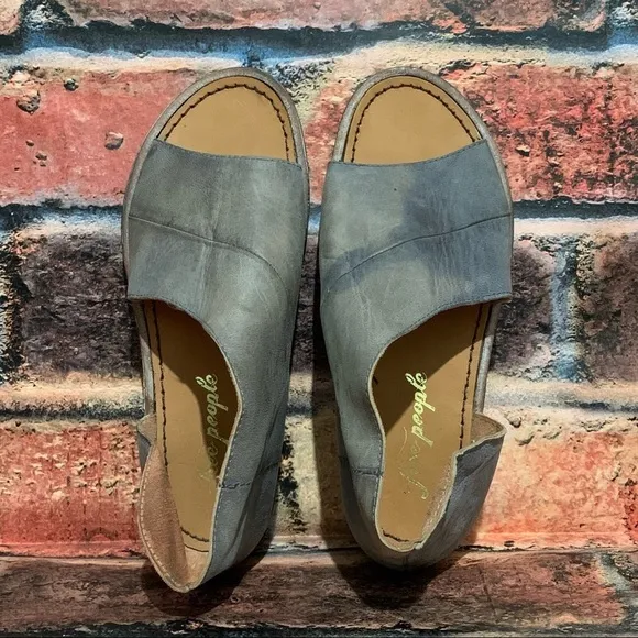 Free People Mont Black Sandals
