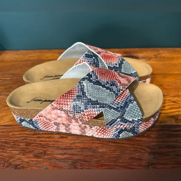 Free People Sidelines Flatform Sandals