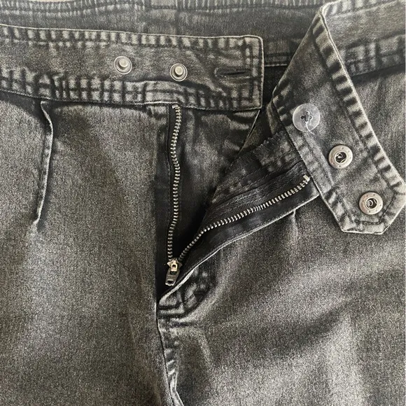 FREE People We The Free Ash Moto Slit Flare Pants SZ 12 SZ L Black New With Tags