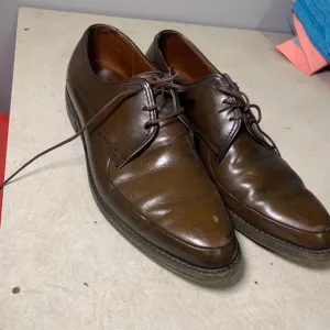 Freeman Size 8.5 Brown Vintage Free Flex Leather Dress Shoes