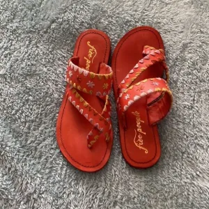 Free People Bella Caia Crochet Sandals