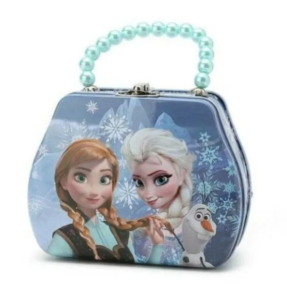 *Frozen Anna Disney sz 7/8 Halloween Costume 4 Pc Dress, Wig &amp; Purse Dress Girls