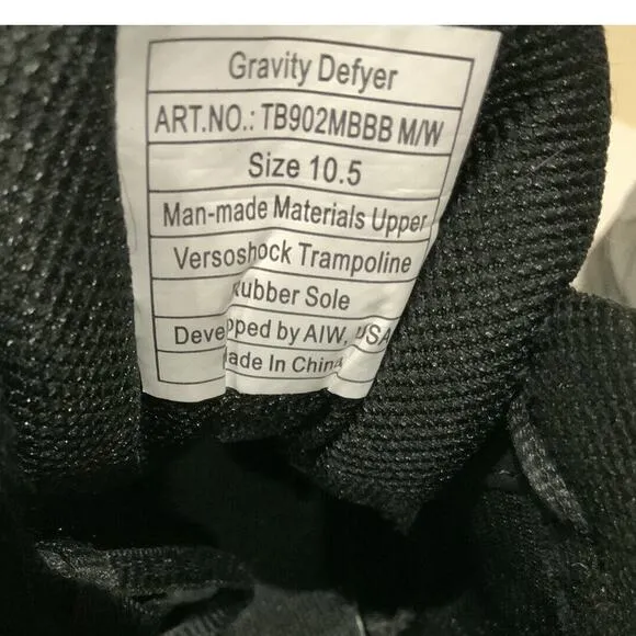 Gdefy Gravity Defyer Shoes Mens Sz 10.5 Comfort Fit Running Walking Athleticwear