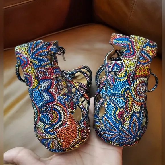 gentle souls Break My Heart 3 Sandals Size 7 Excellent