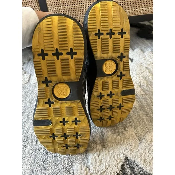 G/Fore MG4x2 Spikeless Golf Shoes Sneakers Black Yellow Camo Men's - Sz 11