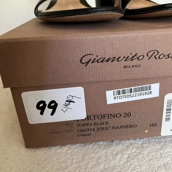 Gianvito Rossi Portofino sandals