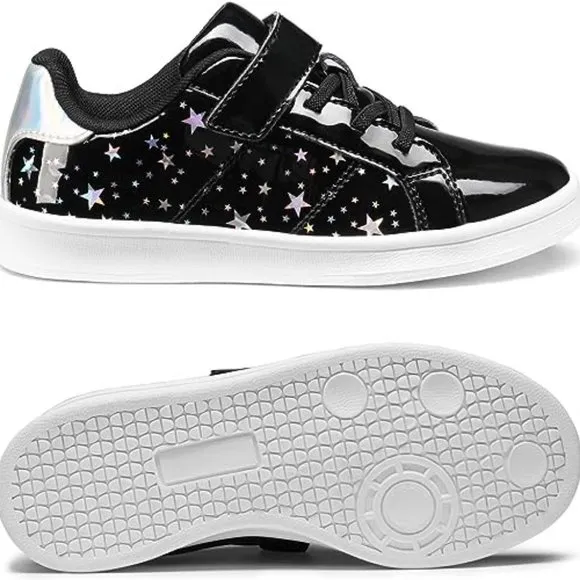 Girls Sneakers Toddler Little Kids Tennis School Walking Shoes