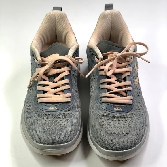 Gravity Defyer gdefy sneakers running shoes xlr8 grey peach 8