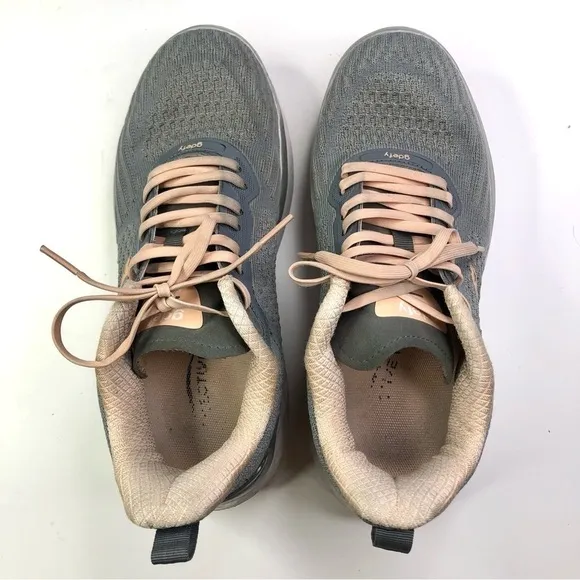 Gravity Defyer gdefy sneakers running shoes xlr8 grey peach 8