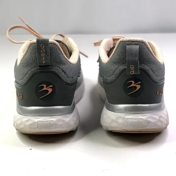Gravity Defyer gdefy sneakers running shoes xlr8 grey peach 8
