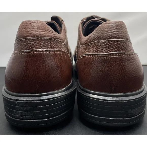 Gravity Defyer GF Brown Leather Oxford Lace up Dress Shoes TB8059B NEW Mens 11
