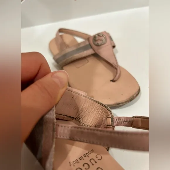 Gucci sandals for little girls