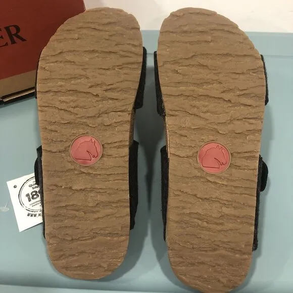 Haflinger Anabel Sandal European Size 41 Slip On Felted Wool‎ US Size 10