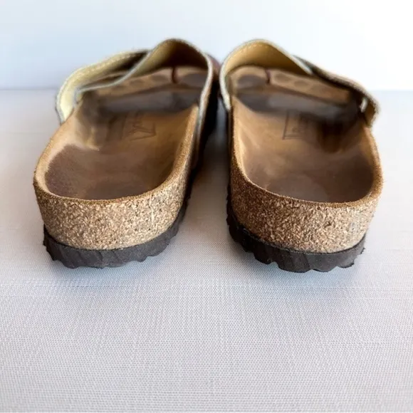 Handmade Custom Calf Hair Birkenstocks - Size 41