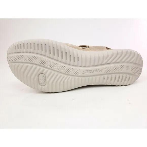 Hartjes 112032 Women Beige Suede Velour Breeze 2 Romer Sandals Size 38 US 7-7.5