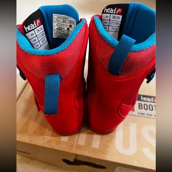 Head Toddler Kids Snow Boots w Velcro size 11/13 - like new