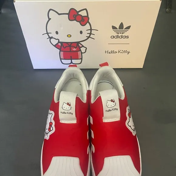 Hello Kitty Red T-Shirt and Sneakers Set