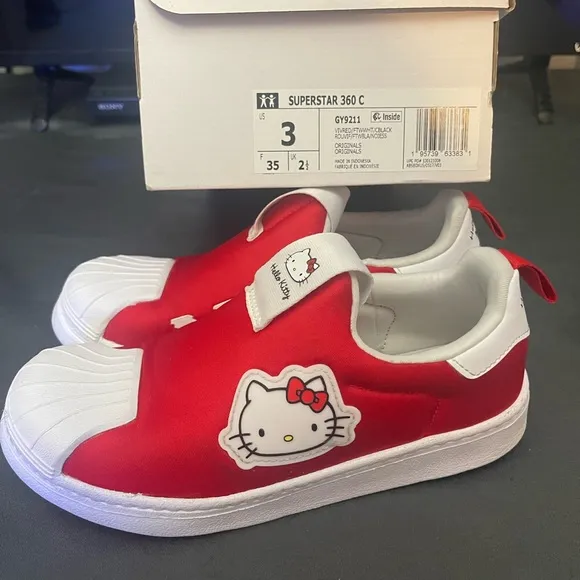 Hello Kitty Red T-Shirt and Sneakers Set