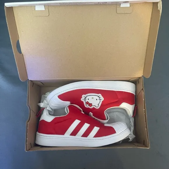 Hello Kitty Red T-Shirt and Sneakers Set