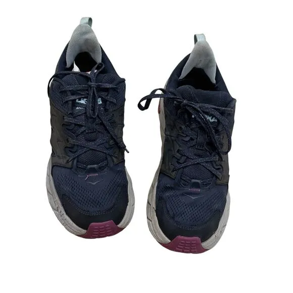 Hoka One One Anacapa Breeze Low Shoes Sneakers Blue Black Size US 10.5