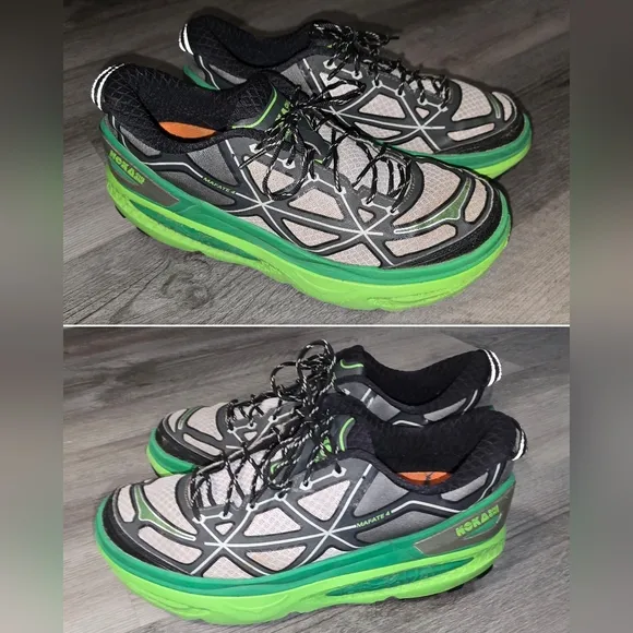 HOKA One One Mafate 4 Trail Running Hiking Walking Sneaker Shoes Men's 10.5