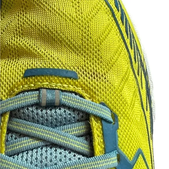 Hoka One One Mens Clifton 4 1016723 SSMD Yellow Running Shoes size 11.5
