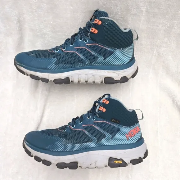 Hoka Sky Toa MidTop GTX Gore-Tex Hiking Boots Trail Running Women's Shoes Sz10.5