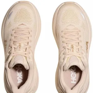 HOKA Women's Bondi 9 Running Shoes Color Vanilla/Sandstone