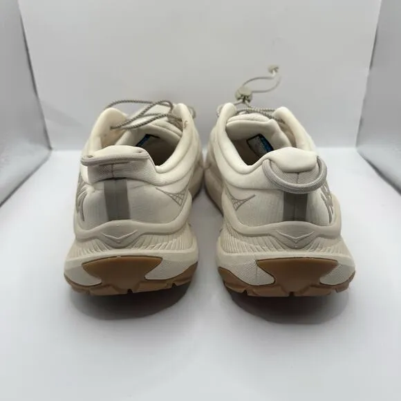 Hoka Women’s Transport Shoes 8.5 Eggnog Vibram Sole Athletic Lifestyle Gorpcore
