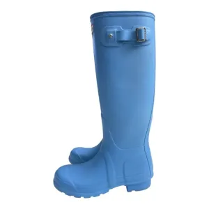 Hunter Original Tall Matte Forget Me Not Rain Boots Sz US 5, Euro 36