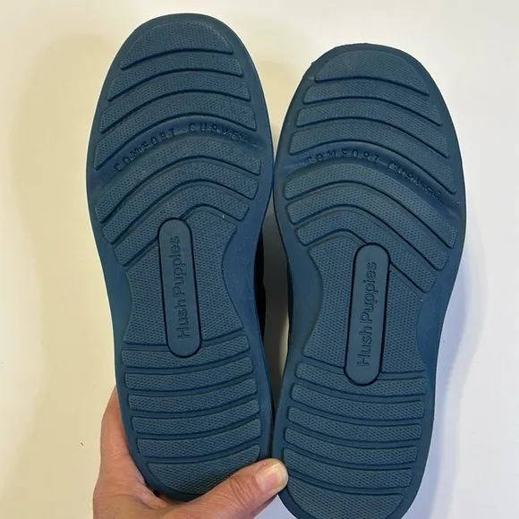 Hush Puppies Shoes Mens Size 8 M| |blue | Leather | good condition.