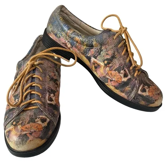 ICON - LEATHER GOLF WALKING SHOES - SIZE 9.5 MEDIUM - EXCELLENT CONDITION S3