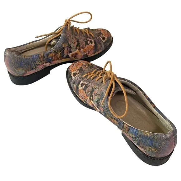 ICON - LEATHER GOLF WALKING SHOES - SIZE 9.5 MEDIUM - EXCELLENT CONDITION S3
