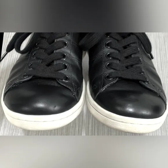 Isabel Marant Bart leather sneakers in Black &amp; Red colors EU Size 36 = US 5.5
