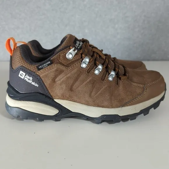 Jack Wolfskin‎ Women's Texapore Refugio Low Walking Hiking Shoes US 5.5 - EU 36
