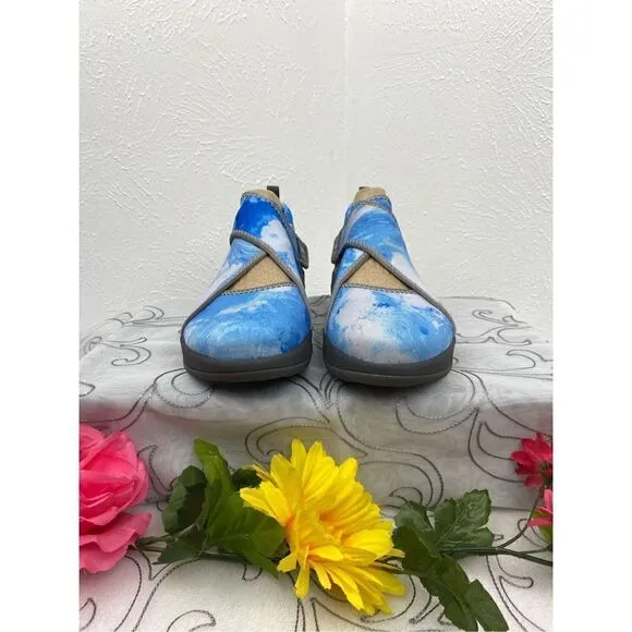 Jambu Women’s Millie Eco Vegan Casual Walking Shoes/Blue/Size 8