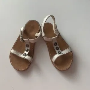 Janie and Jack Leather Sandals “Sunny Escape”S