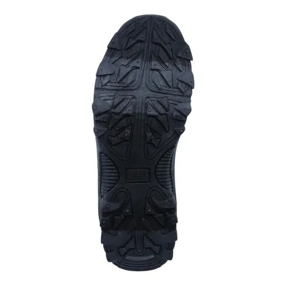 JBU Men's Torrence Lace Up Slip &amp; Water Resistant Hiking Boots Black Size 10