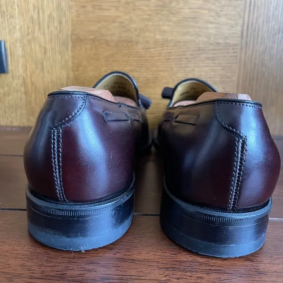 Johnston &amp; Murphy, 10D, Deerfield Burgundy, Aristocrat