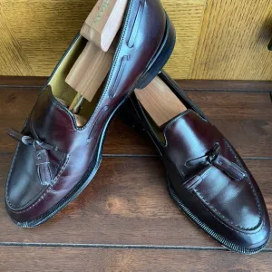 Johnston &amp; Murphy, 10D, Deerfield Burgundy, Aristocrat